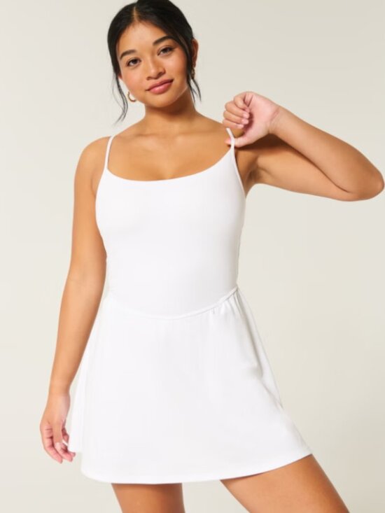 Gilly Hicks Dresses & Skirts - Gilly Hicks Active Strappy Back Dress White